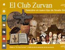 Tablet Screenshot of elclubzurvan.com